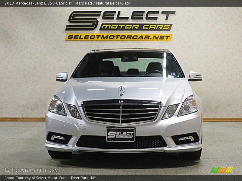 Mars Red / Natural Beige/Black 2013 Mercedes-Benz E 350 Cabriolet