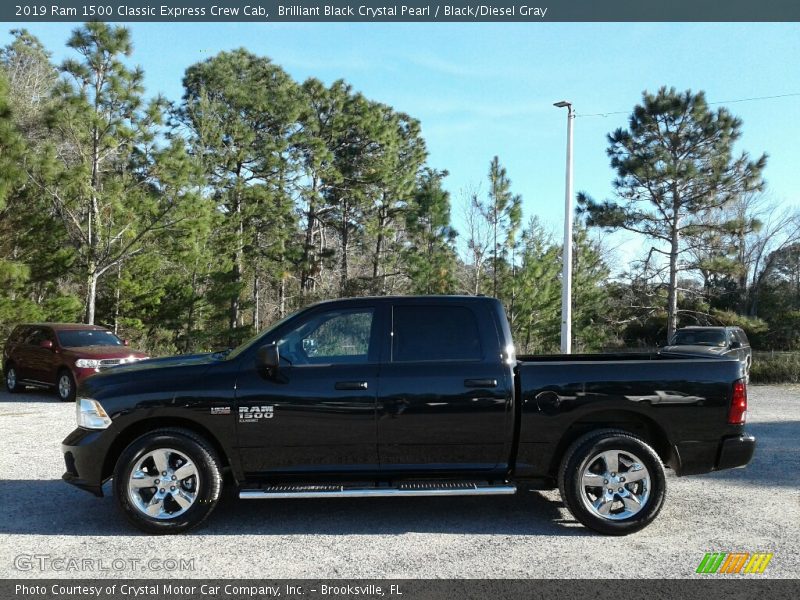  2019 1500 Classic Express Crew Cab Brilliant Black Crystal Pearl