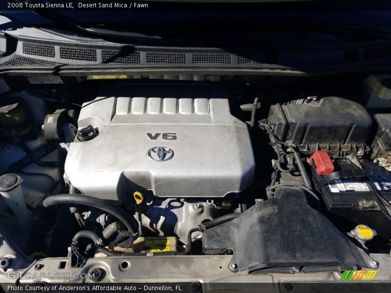 Desert Sand Mica / Fawn 2008 Toyota Sienna LE