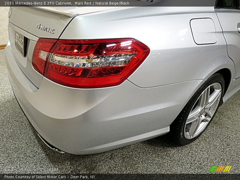 Mars Red / Natural Beige/Black 2013 Mercedes-Benz E 350 Cabriolet