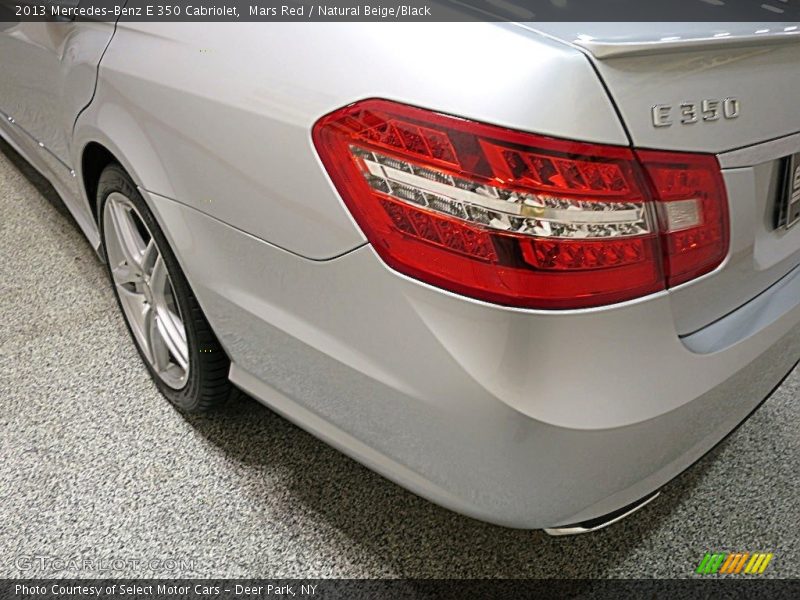 Mars Red / Natural Beige/Black 2013 Mercedes-Benz E 350 Cabriolet