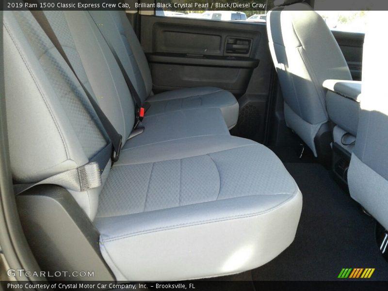 Brilliant Black Crystal Pearl / Black/Diesel Gray 2019 Ram 1500 Classic Express Crew Cab