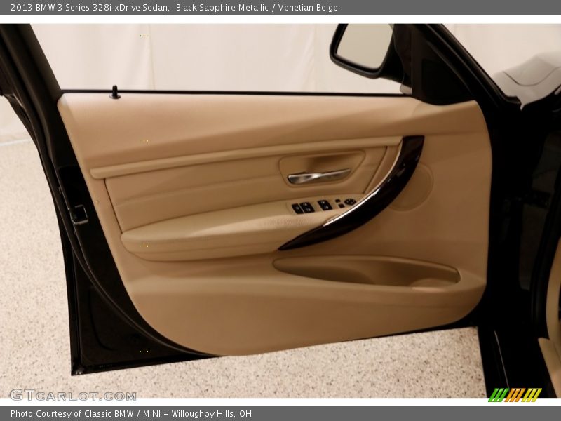 Black Sapphire Metallic / Venetian Beige 2013 BMW 3 Series 328i xDrive Sedan