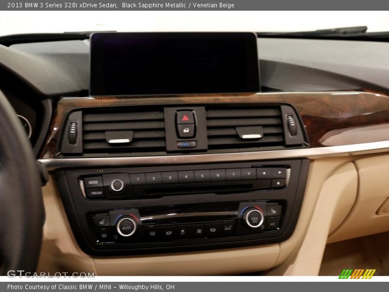 Black Sapphire Metallic / Venetian Beige 2013 BMW 3 Series 328i xDrive Sedan