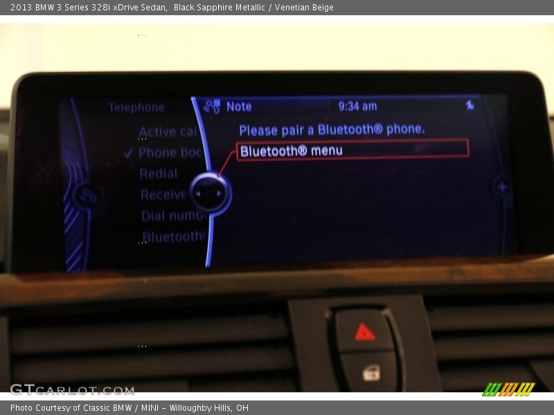 Black Sapphire Metallic / Venetian Beige 2013 BMW 3 Series 328i xDrive Sedan