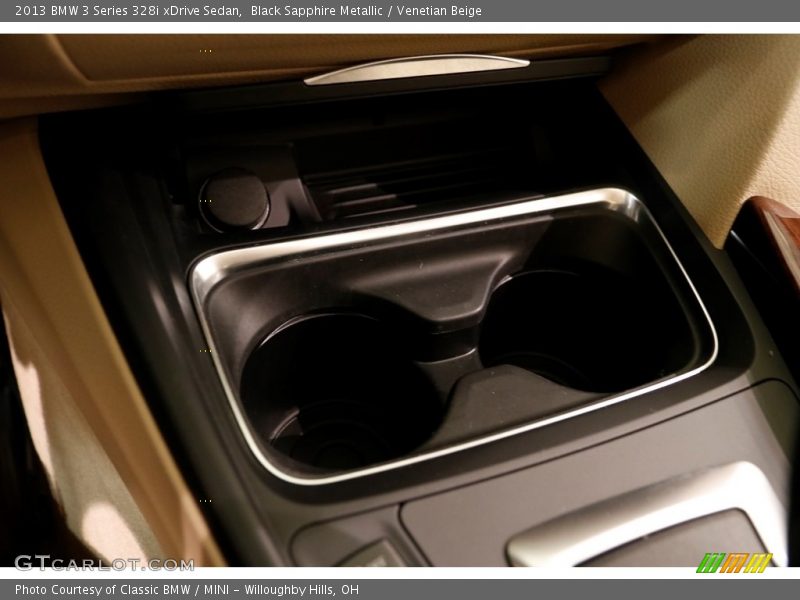 Black Sapphire Metallic / Venetian Beige 2013 BMW 3 Series 328i xDrive Sedan