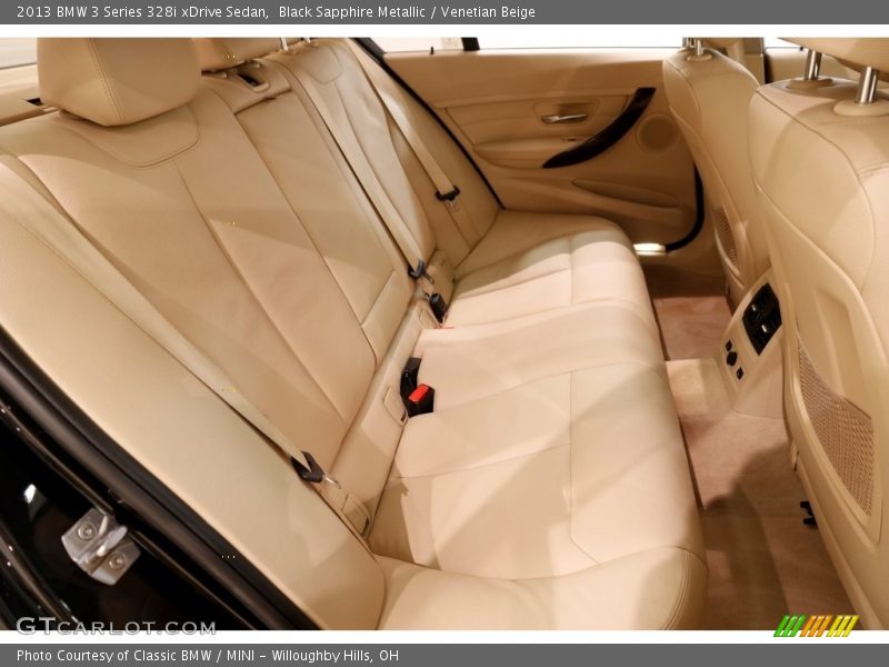 Black Sapphire Metallic / Venetian Beige 2013 BMW 3 Series 328i xDrive Sedan