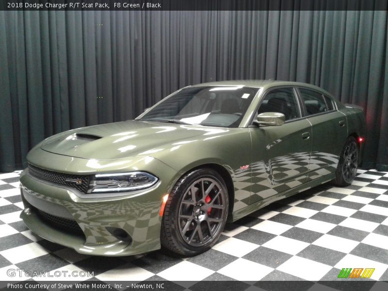 F8 Green / Black 2018 Dodge Charger R/T Scat Pack