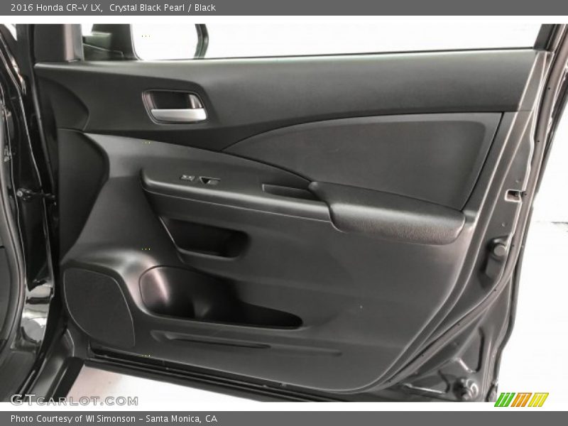 Crystal Black Pearl / Black 2016 Honda CR-V LX