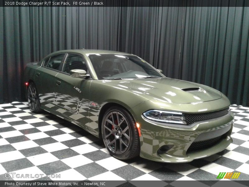 F8 Green / Black 2018 Dodge Charger R/T Scat Pack