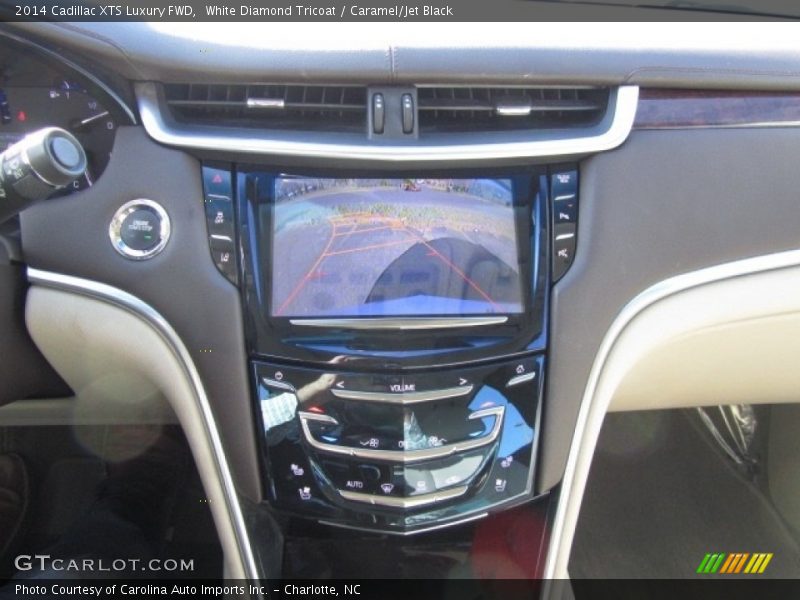 White Diamond Tricoat / Caramel/Jet Black 2014 Cadillac XTS Luxury FWD