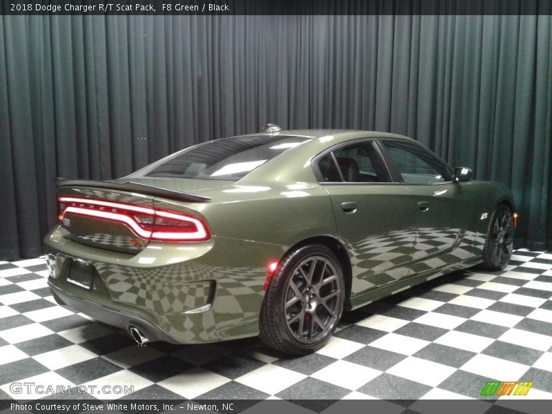 F8 Green / Black 2018 Dodge Charger R/T Scat Pack