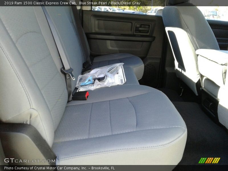 Blue Streak Pearl / Black/Diesel Gray 2019 Ram 1500 Classic Express Crew Cab