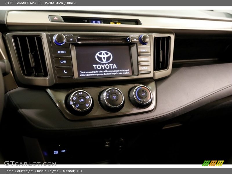 Pyrite Mica / Black 2015 Toyota RAV4 LE