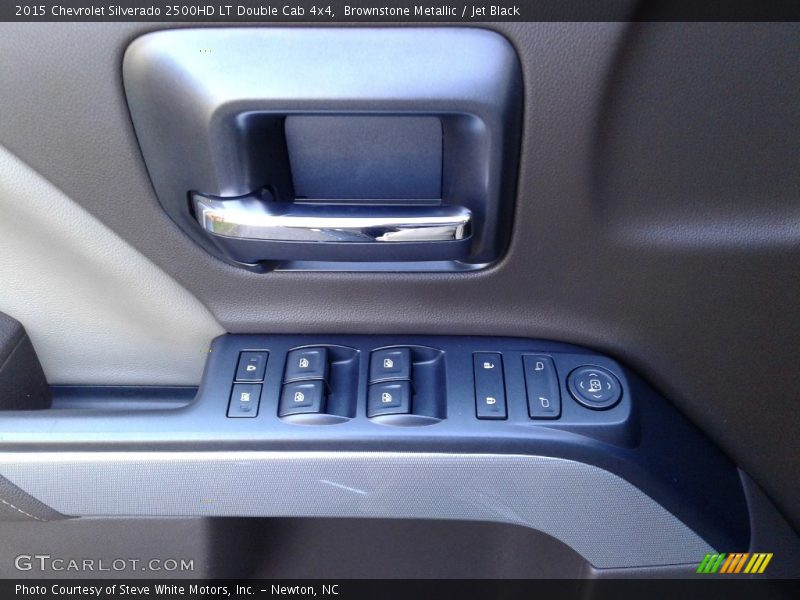 Brownstone Metallic / Jet Black 2015 Chevrolet Silverado 2500HD LT Double Cab 4x4