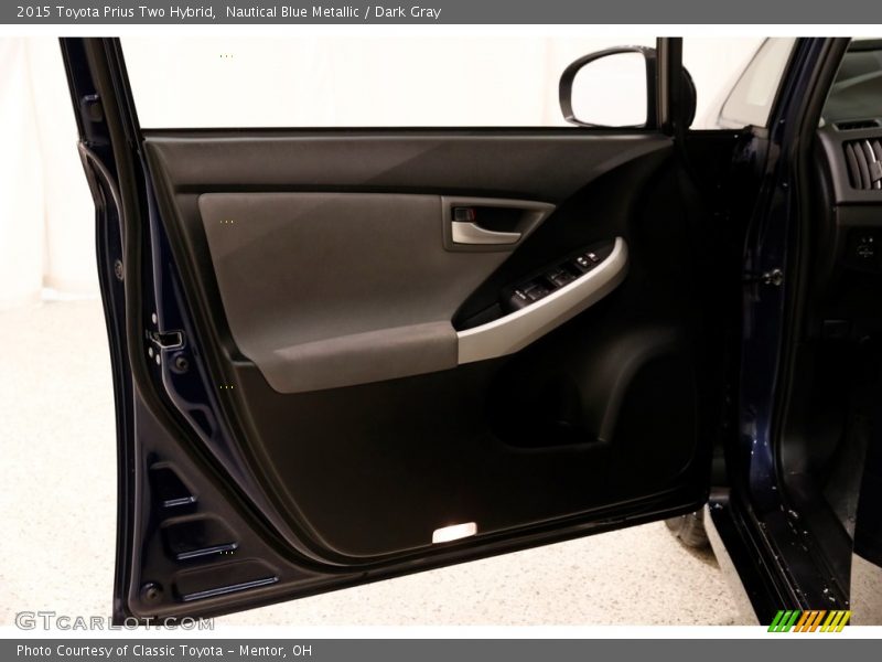Nautical Blue Metallic / Dark Gray 2015 Toyota Prius Two Hybrid