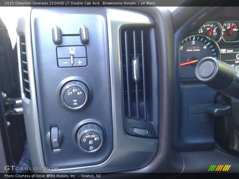 Brownstone Metallic / Jet Black 2015 Chevrolet Silverado 2500HD LT Double Cab 4x4