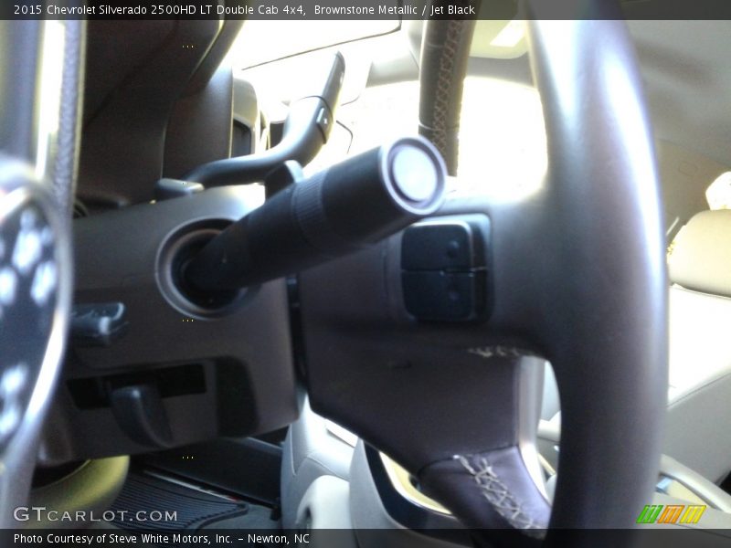 Brownstone Metallic / Jet Black 2015 Chevrolet Silverado 2500HD LT Double Cab 4x4