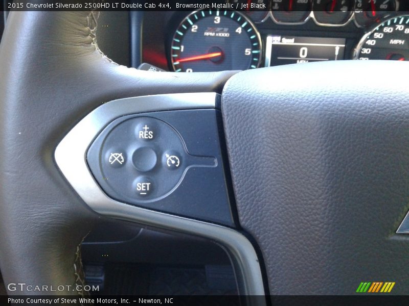 Brownstone Metallic / Jet Black 2015 Chevrolet Silverado 2500HD LT Double Cab 4x4