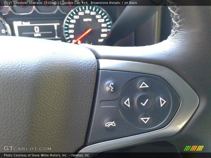 Brownstone Metallic / Jet Black 2015 Chevrolet Silverado 2500HD LT Double Cab 4x4