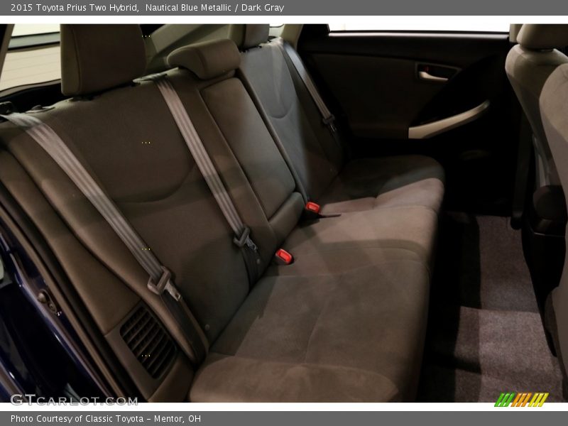 Nautical Blue Metallic / Dark Gray 2015 Toyota Prius Two Hybrid