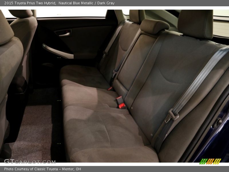 Nautical Blue Metallic / Dark Gray 2015 Toyota Prius Two Hybrid