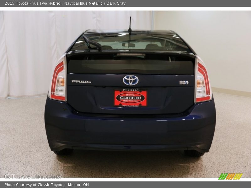 Nautical Blue Metallic / Dark Gray 2015 Toyota Prius Two Hybrid