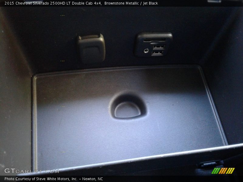 Brownstone Metallic / Jet Black 2015 Chevrolet Silverado 2500HD LT Double Cab 4x4