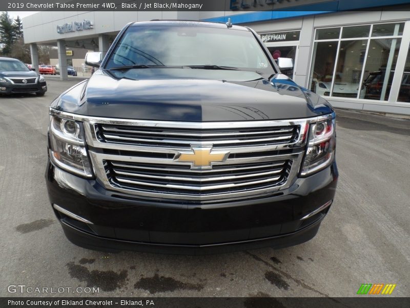 Black / Jet Black/Mahogany 2019 Chevrolet Tahoe Premier 4WD