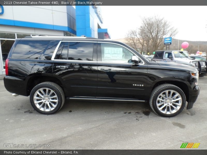 Black / Jet Black/Mahogany 2019 Chevrolet Tahoe Premier 4WD