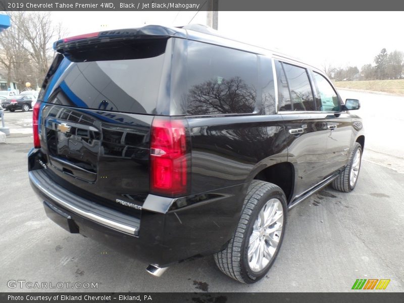 Black / Jet Black/Mahogany 2019 Chevrolet Tahoe Premier 4WD