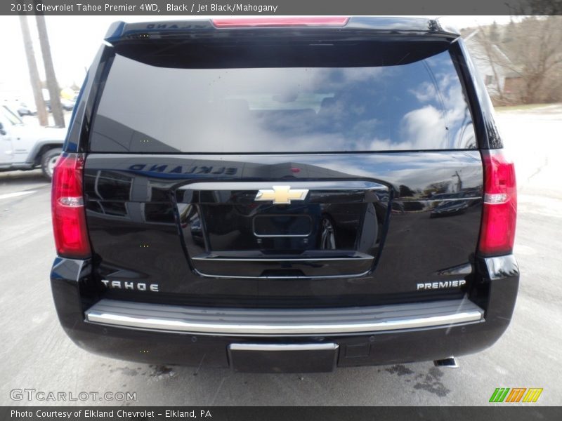 Black / Jet Black/Mahogany 2019 Chevrolet Tahoe Premier 4WD