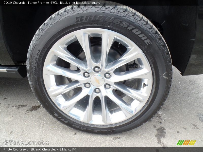 Black / Jet Black/Mahogany 2019 Chevrolet Tahoe Premier 4WD