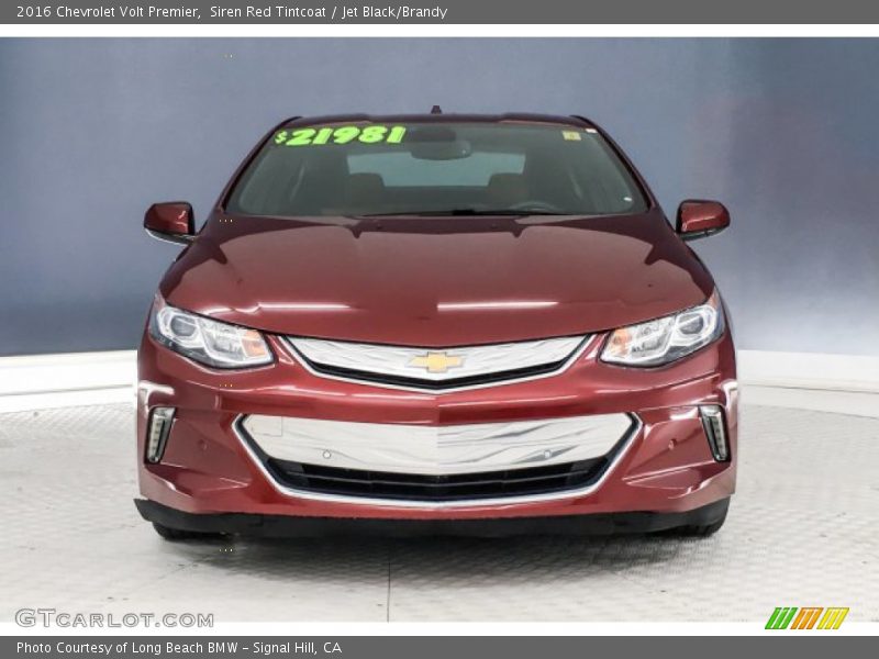 Siren Red Tintcoat / Jet Black/Brandy 2016 Chevrolet Volt Premier