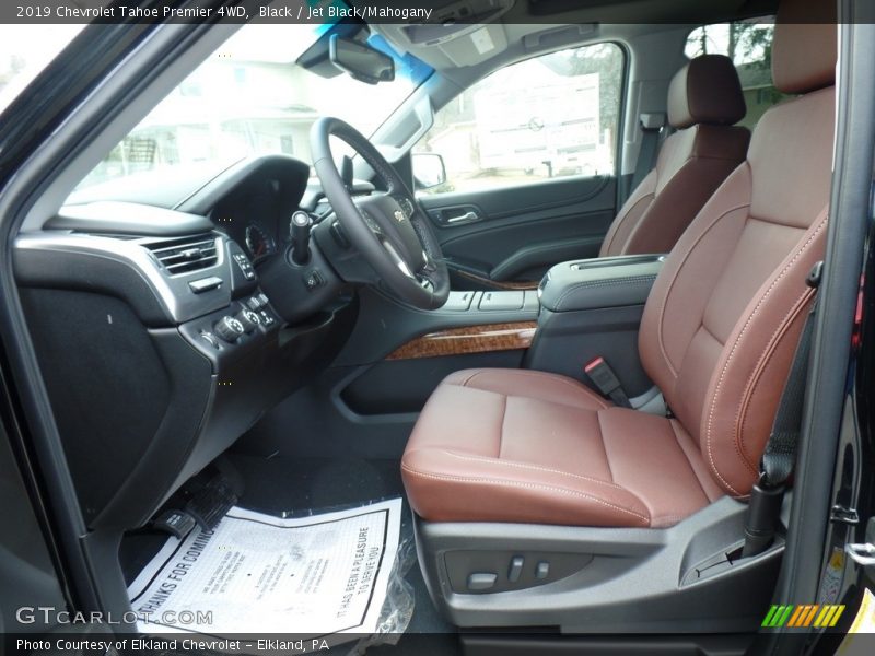 Front Seat of 2019 Tahoe Premier 4WD