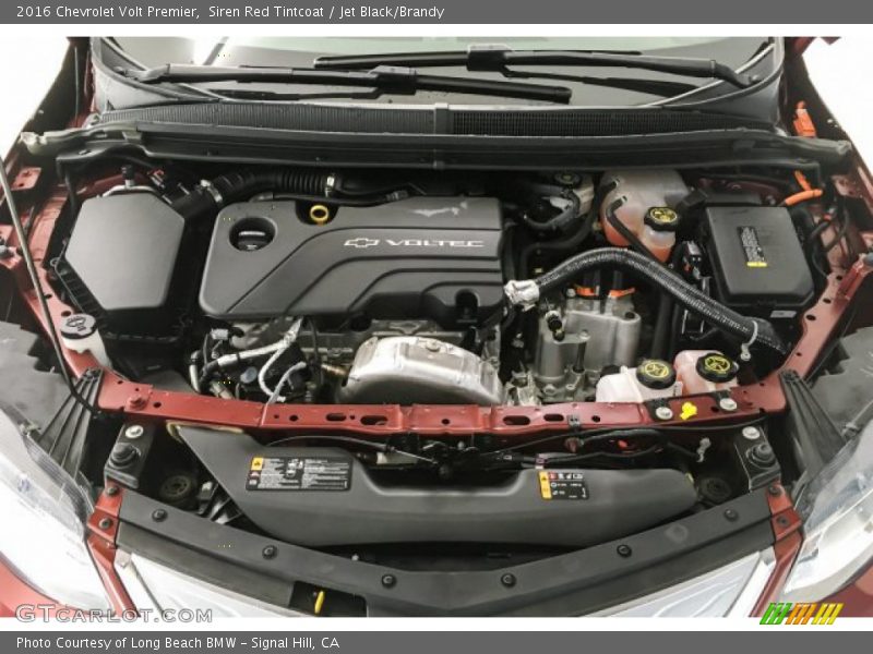  2016 Volt Premier Engine - 111 kW Plug-In Electric Motor/Range Extending 1.5 Liter DI DOHC 16-Valve VVT 4 Cylinder