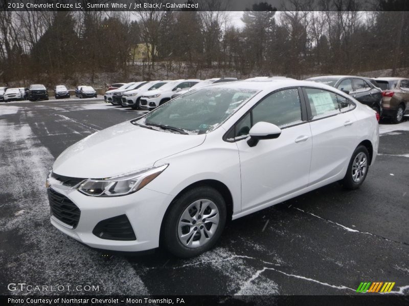Summit White / Jet Black/­Galvanized 2019 Chevrolet Cruze LS