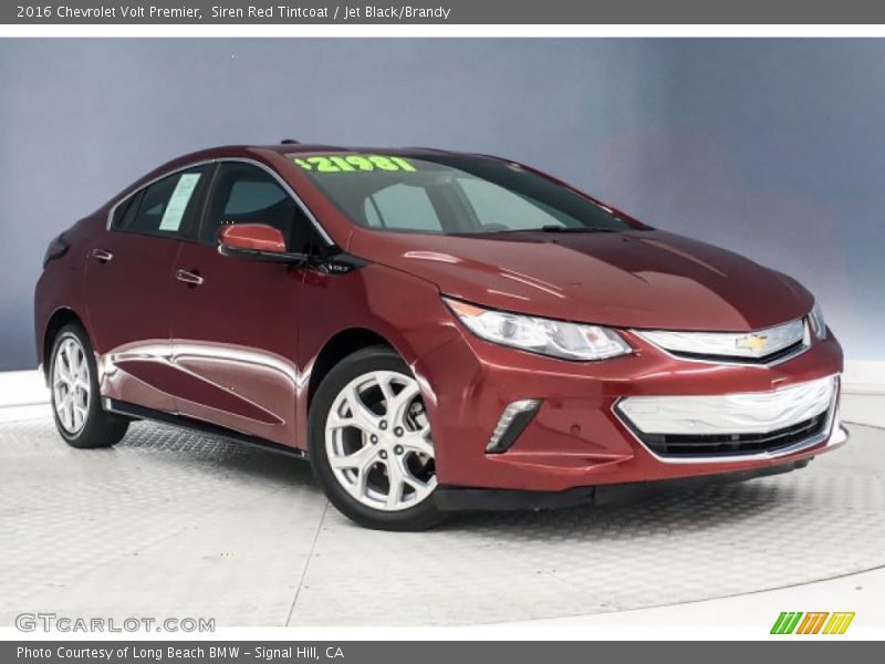 Siren Red Tintcoat / Jet Black/Brandy 2016 Chevrolet Volt Premier