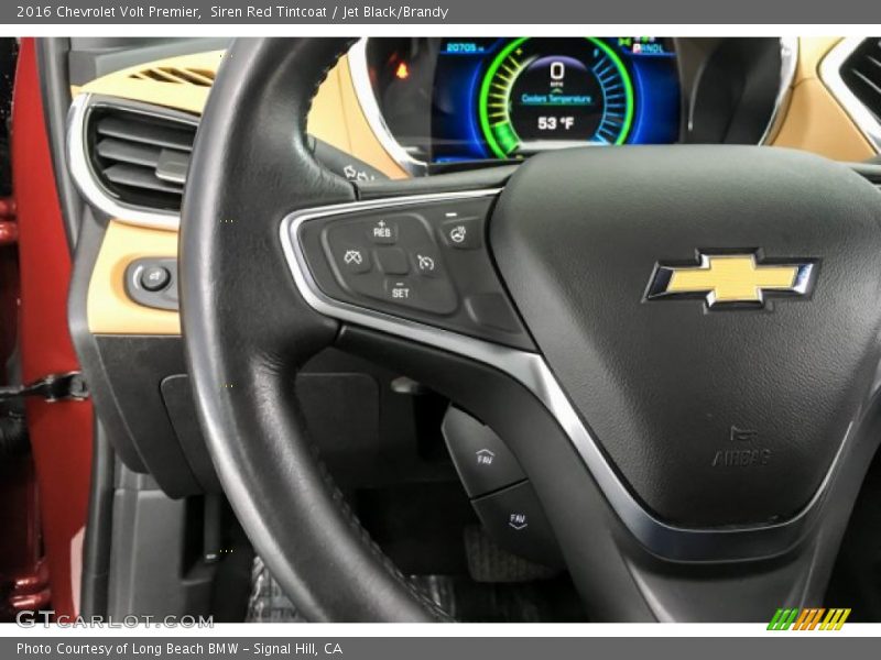 Siren Red Tintcoat / Jet Black/Brandy 2016 Chevrolet Volt Premier