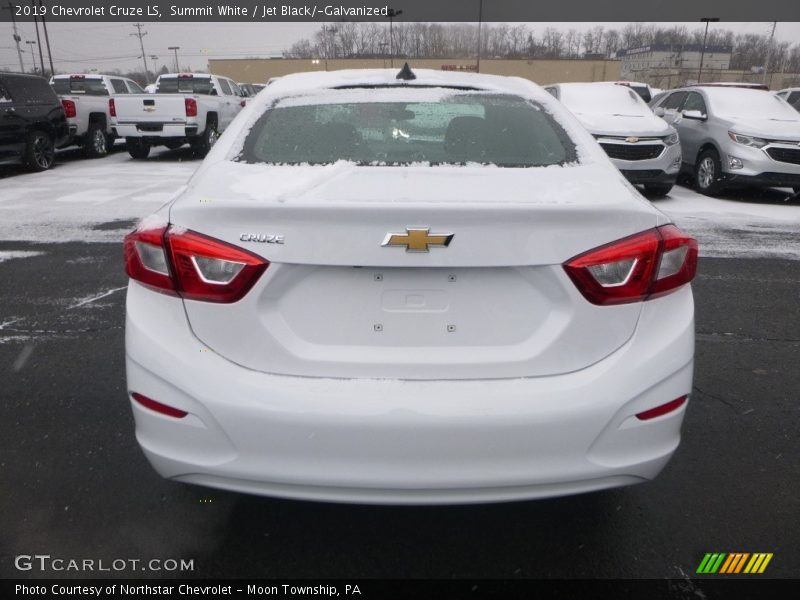 Summit White / Jet Black/­Galvanized 2019 Chevrolet Cruze LS
