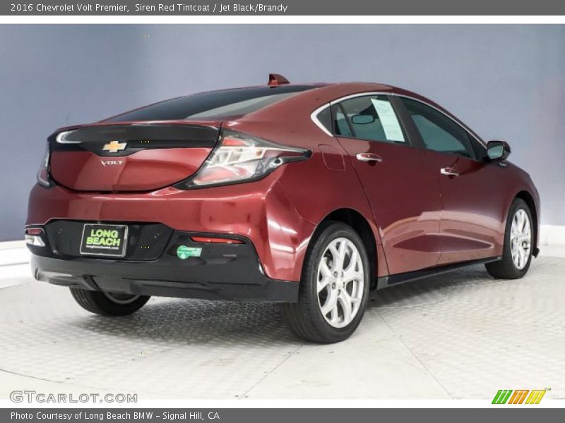 Siren Red Tintcoat / Jet Black/Brandy 2016 Chevrolet Volt Premier