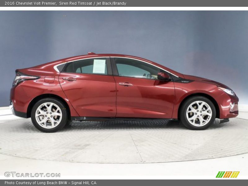 Siren Red Tintcoat / Jet Black/Brandy 2016 Chevrolet Volt Premier