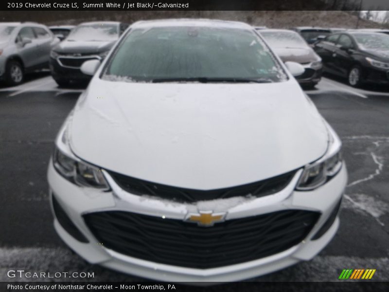 Summit White / Jet Black/­Galvanized 2019 Chevrolet Cruze LS