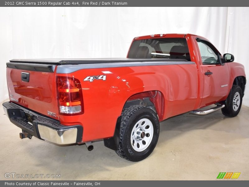 Fire Red / Dark Titanium 2012 GMC Sierra 1500 Regular Cab 4x4