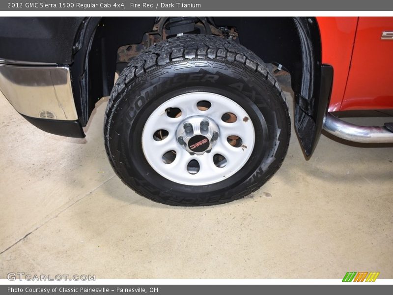 Fire Red / Dark Titanium 2012 GMC Sierra 1500 Regular Cab 4x4
