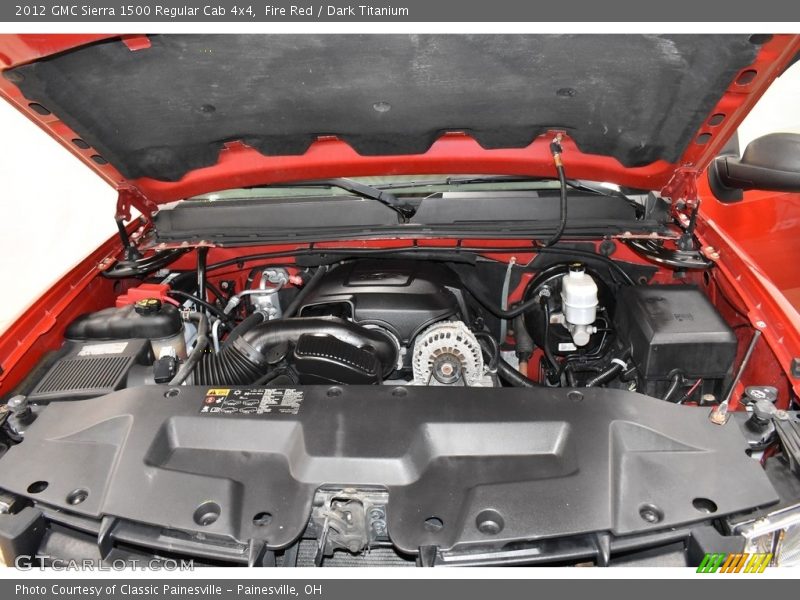 Fire Red / Dark Titanium 2012 GMC Sierra 1500 Regular Cab 4x4
