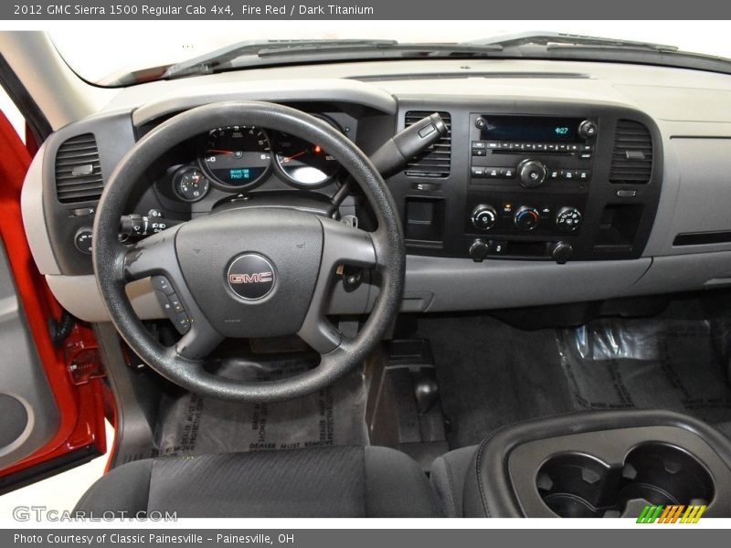 Fire Red / Dark Titanium 2012 GMC Sierra 1500 Regular Cab 4x4