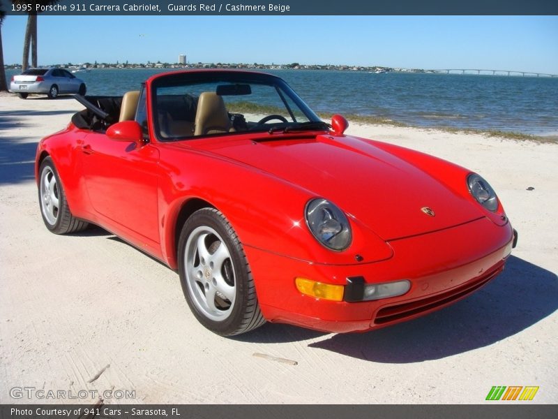 Front 3/4 View of 1995 911 Carrera Cabriolet