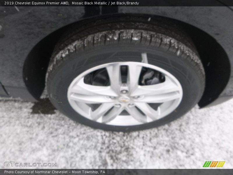 Mosaic Black Metallic / Jet Black/Brandy 2019 Chevrolet Equinox Premier AWD