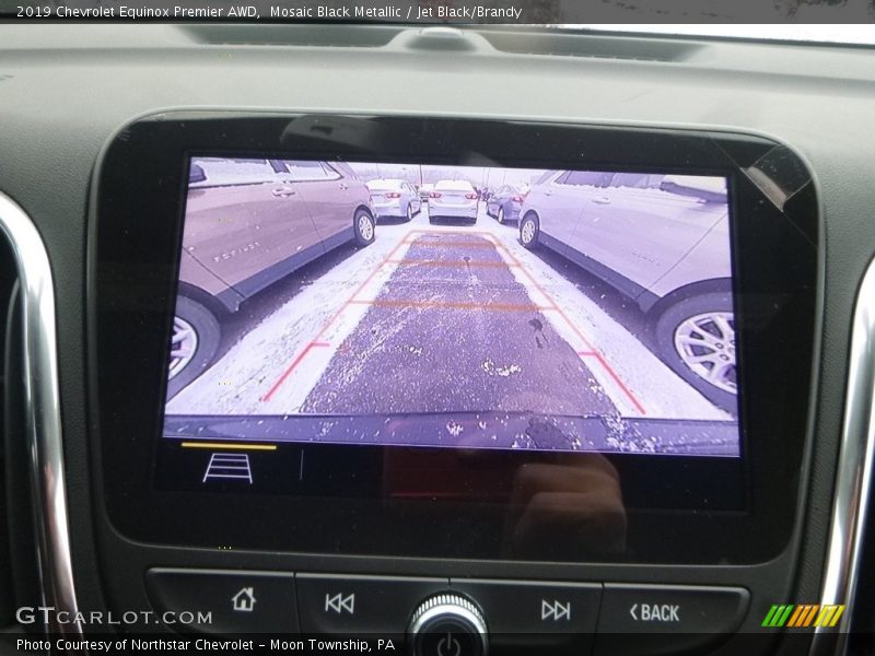 Mosaic Black Metallic / Jet Black/Brandy 2019 Chevrolet Equinox Premier AWD